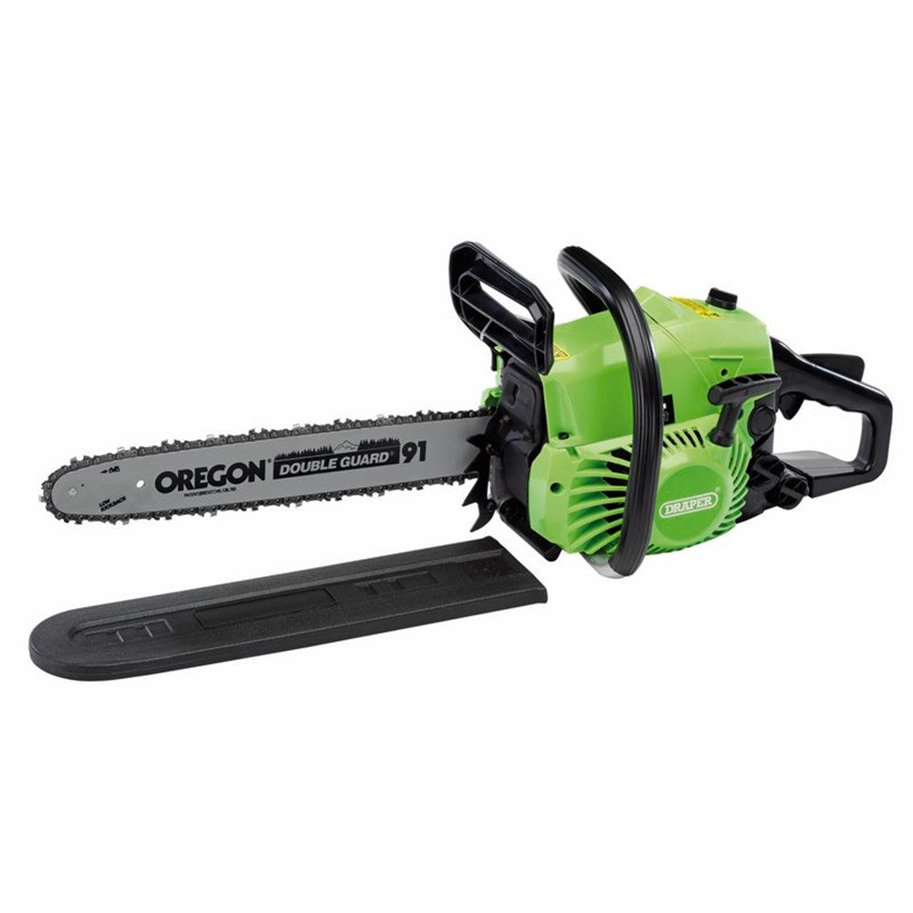 DRAPER 02567 - 400mm Petrol Chainsaw with Chain and Bar (37cc)