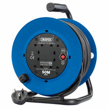 Load image into Gallery viewer, DRAPER 02120 - 230V Four Socket Industrial Cable Reel (50m)
