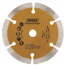 Load image into Gallery viewer, DRAPER 25976 - 89mm Diamond Blade for Draper Storm Force&#174; Mini Plunge Saw
