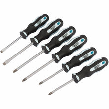 Load image into Gallery viewer, DRAPER 63588 - Soft Grip Screwdriver Set (6 Piece)
