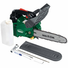 Load image into Gallery viewer, DRAPER 15042 - 250mm Petrol Chainsaw with Oregon Chain and Bar (25.4cc)
