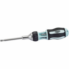 Load image into Gallery viewer, DRAPER 83721 - Soft Grip 7 in 1 Ratcheting Screwdriver and Bit Set
