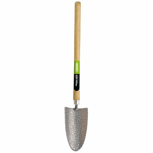 DRAPER 01777 - CARBON STEEL TROWEL WITH INTERMEDIATE LENGTH ASH HANDLE - weedfabricdirect