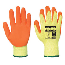 Load image into Gallery viewer, PORTWEST A150 - All Colours/Sizes Classic Grip Glove Latex garden work Builder PPE
