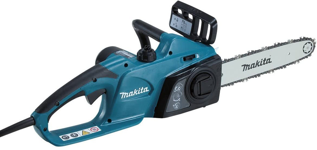 Makita UC3541A/2 240V Electric Chainsaw 35cm 1800W 10m Cable - weedfabricdirect
