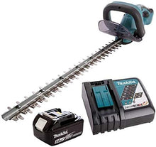 Load image into Gallery viewer, Makita DUH523RT 18V Li-ion LXT 52cm Hedge Trimmer (c/w BL1850B 5.0Ah Battery &amp; DC18RC Charger)
