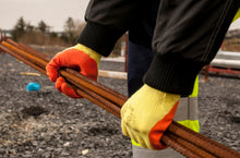 Load image into Gallery viewer, PORTWEST A150 - All Colours/Sizes Classic Grip Glove Latex garden work Builder PPE
